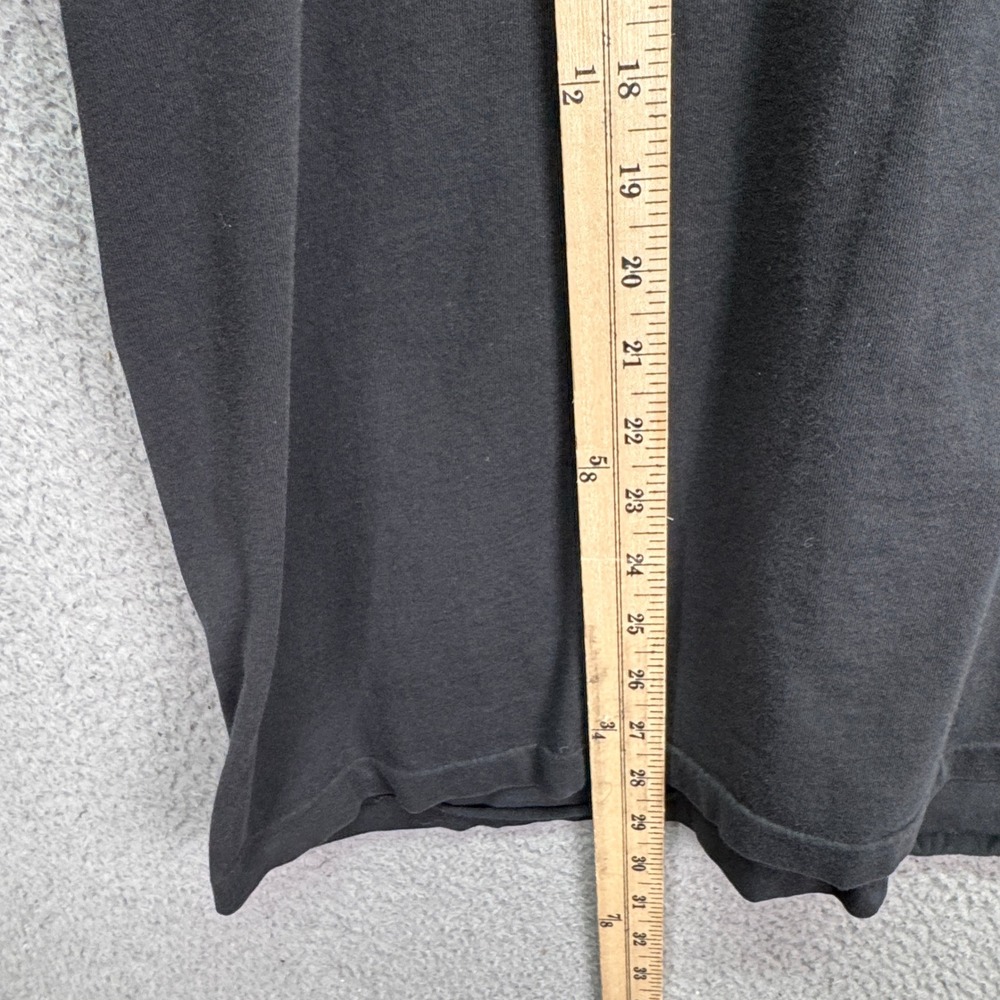 VTG Polo Ralph Lauren Tshirt Men XXL Black Red Pony Logo Cotton Pocket Tee Basic - Picture 6 of 9